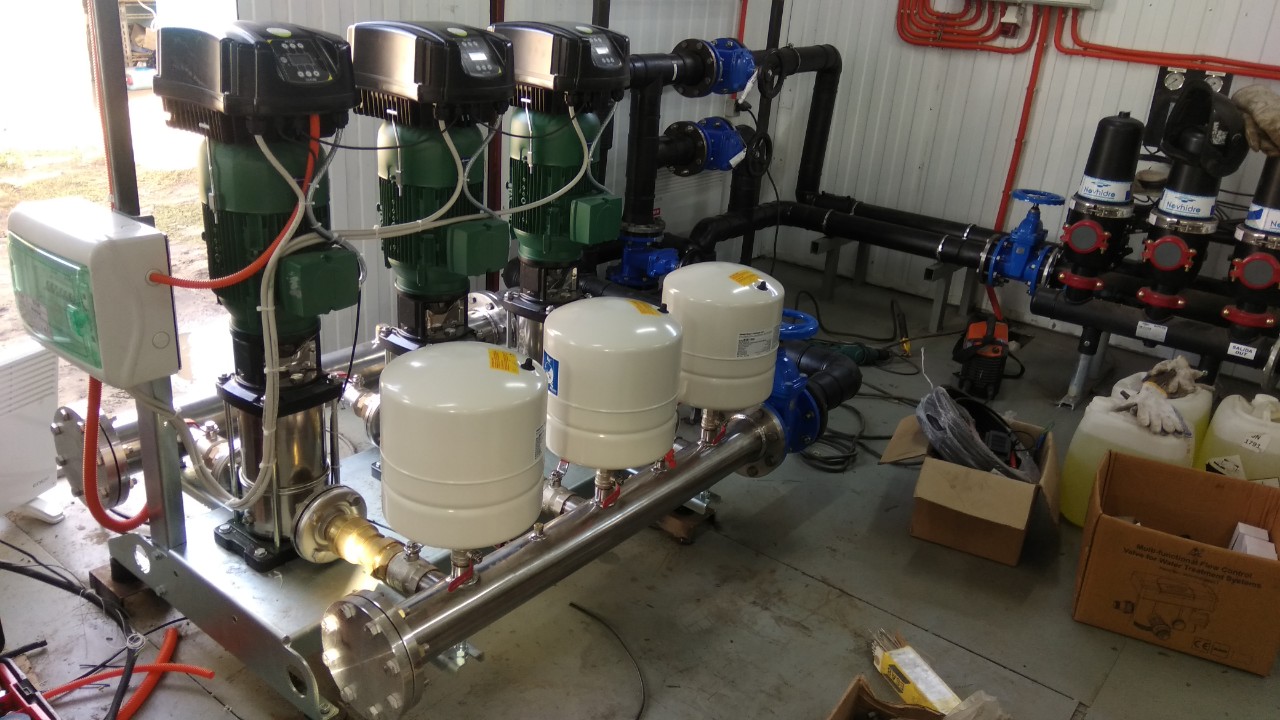 Очистная модульная станция водоподготовки